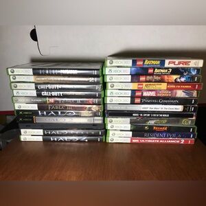 Xbox 360 Lot 25 Popular Games~Most CIB~All Clean & Play Great~Some Hard To Find